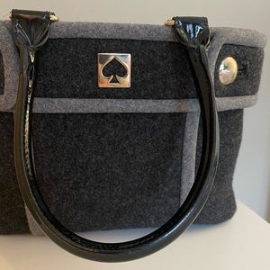 Kate Spade Beantown wool felt bag